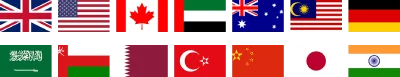 Countries we serve